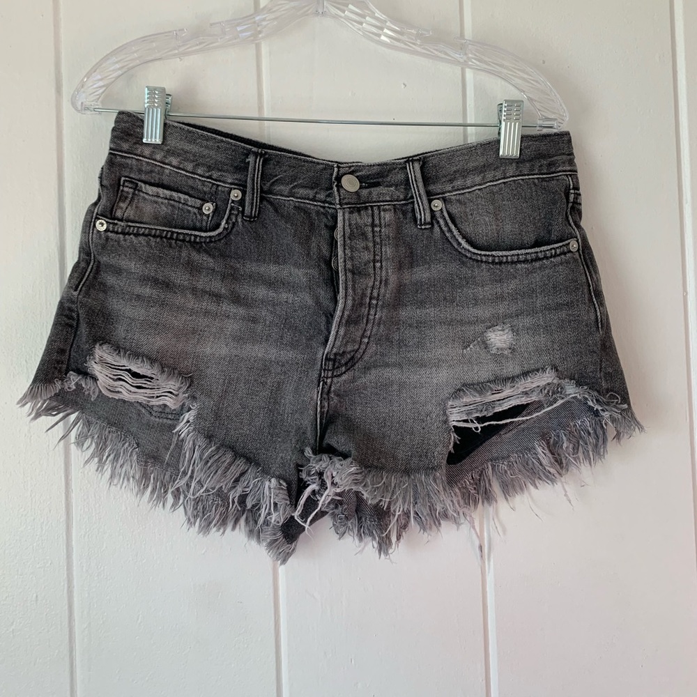 We the People cutoff jean shorts